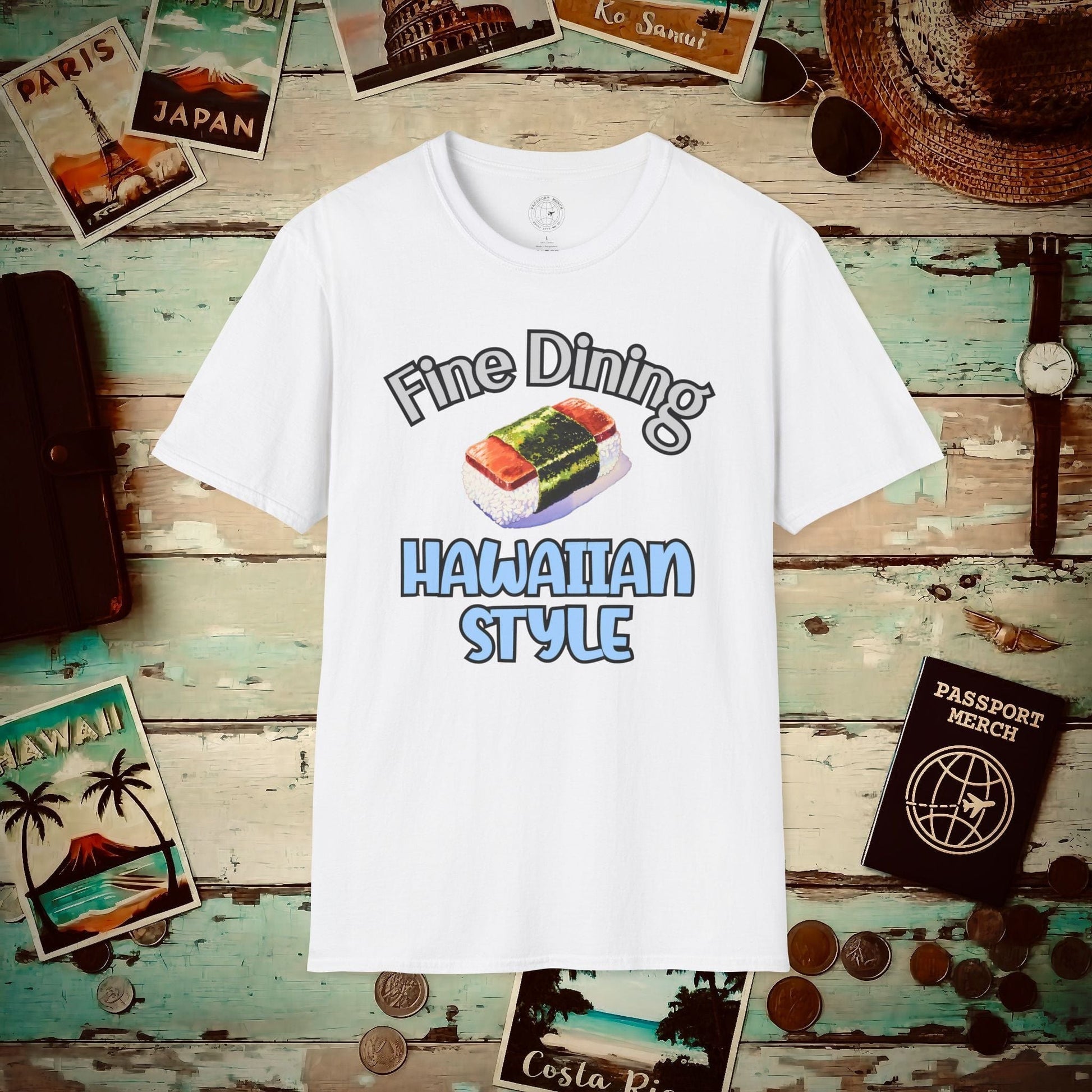 Musubi Fine Dining Hawaiian Style T-Shirt White / S