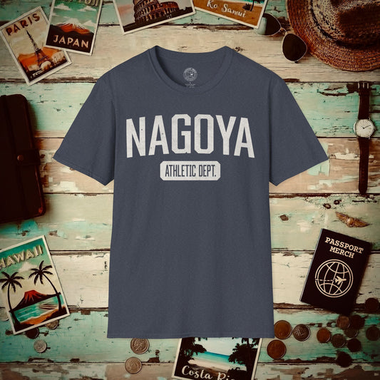 Nagoya Athletic Dept. Japan T-Shirt Heather Navy / S