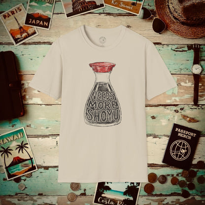Needs More Shoyu, Hawaii T-Shirt Sand / S
