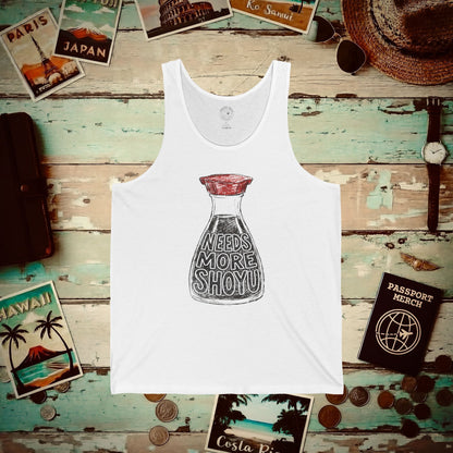 Needs More Shoyu, Hawaii Tank Top White / XS