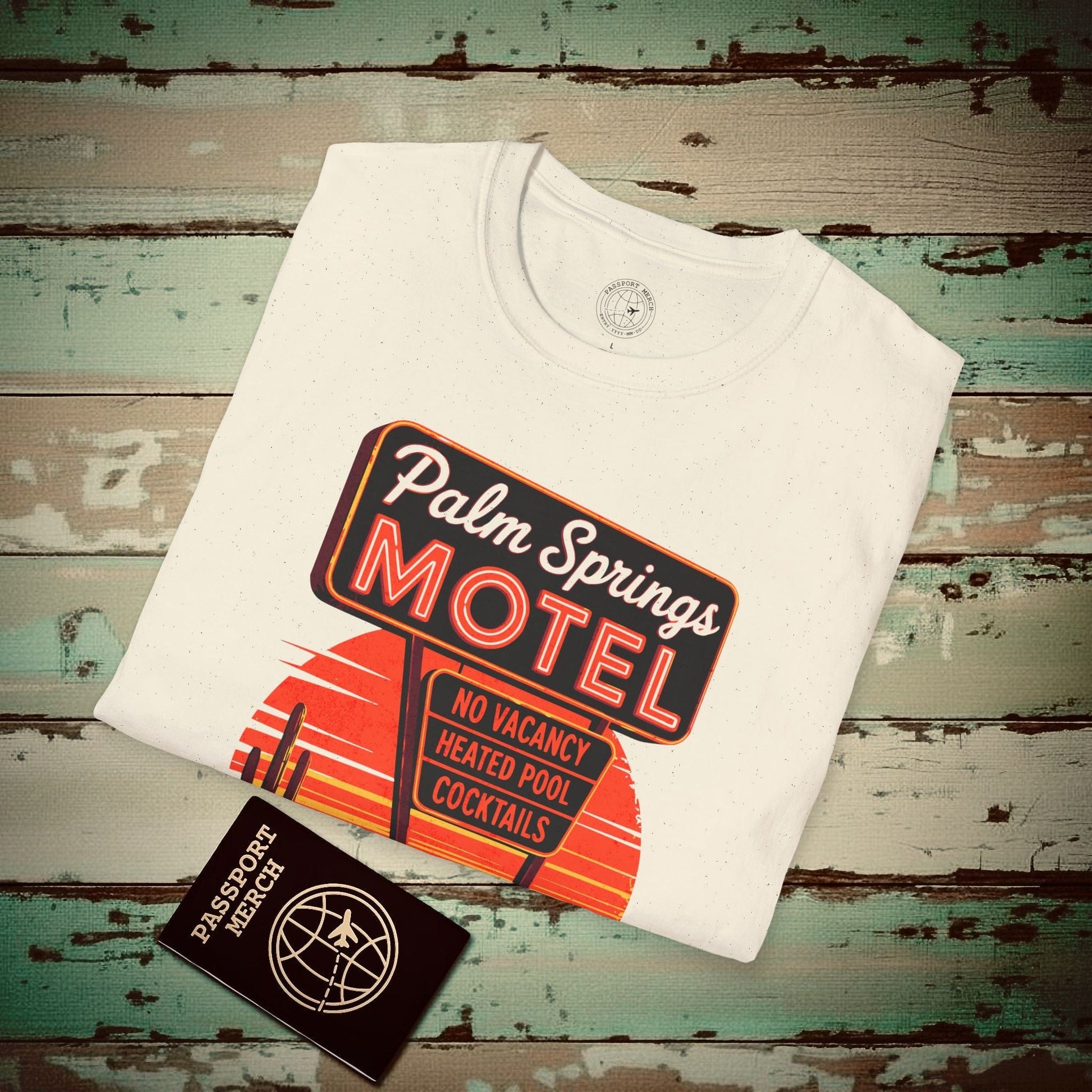 No Vacancy, Palm Springs, California T-Shirt Natural / S