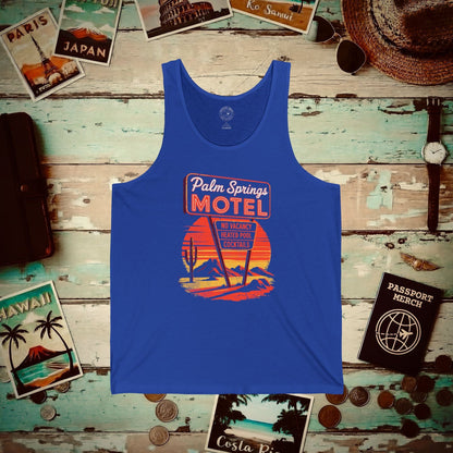 No Vacancy, Palm Springs, California Tank Top True Royal / XS