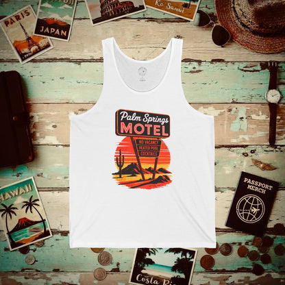No Vacancy, Palm Springs, California Tank Top White / XS