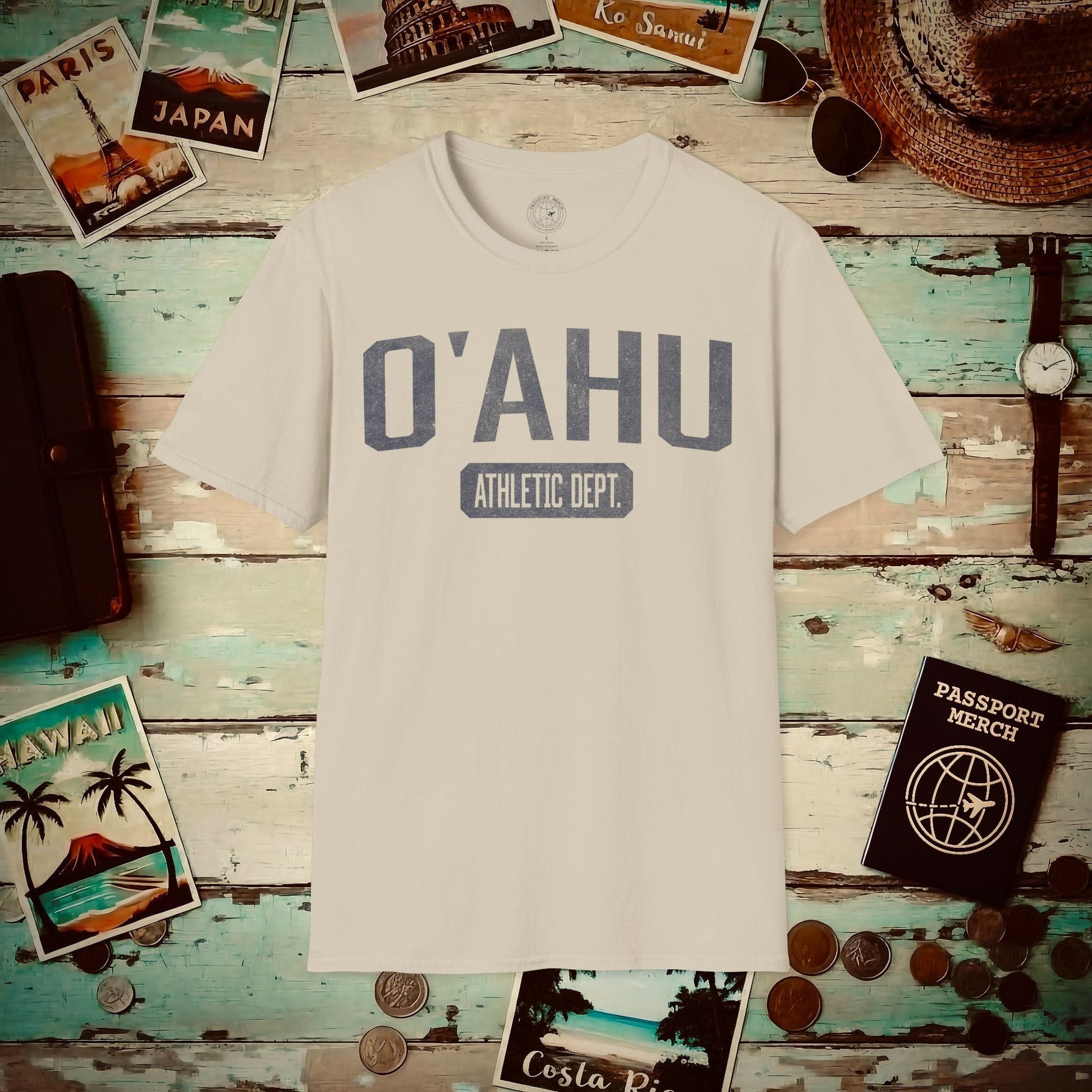 Oahu Athletic Dept. Hawaii T-Shirt Sand / S