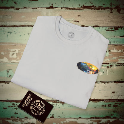 Olympic National Park, Washington, Back Print T-Shirt Ice Grey / S