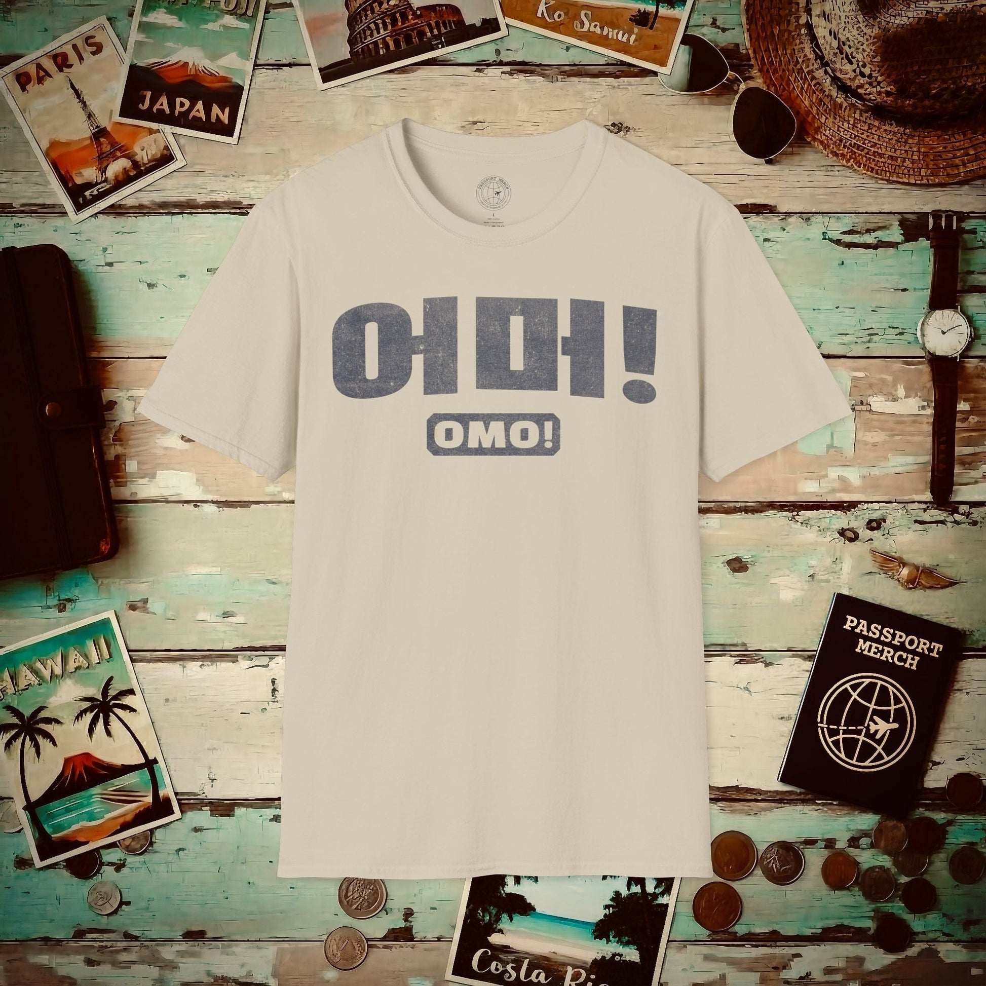 Omo! (K-Drama 101) Korea T-Shirt Sand / S