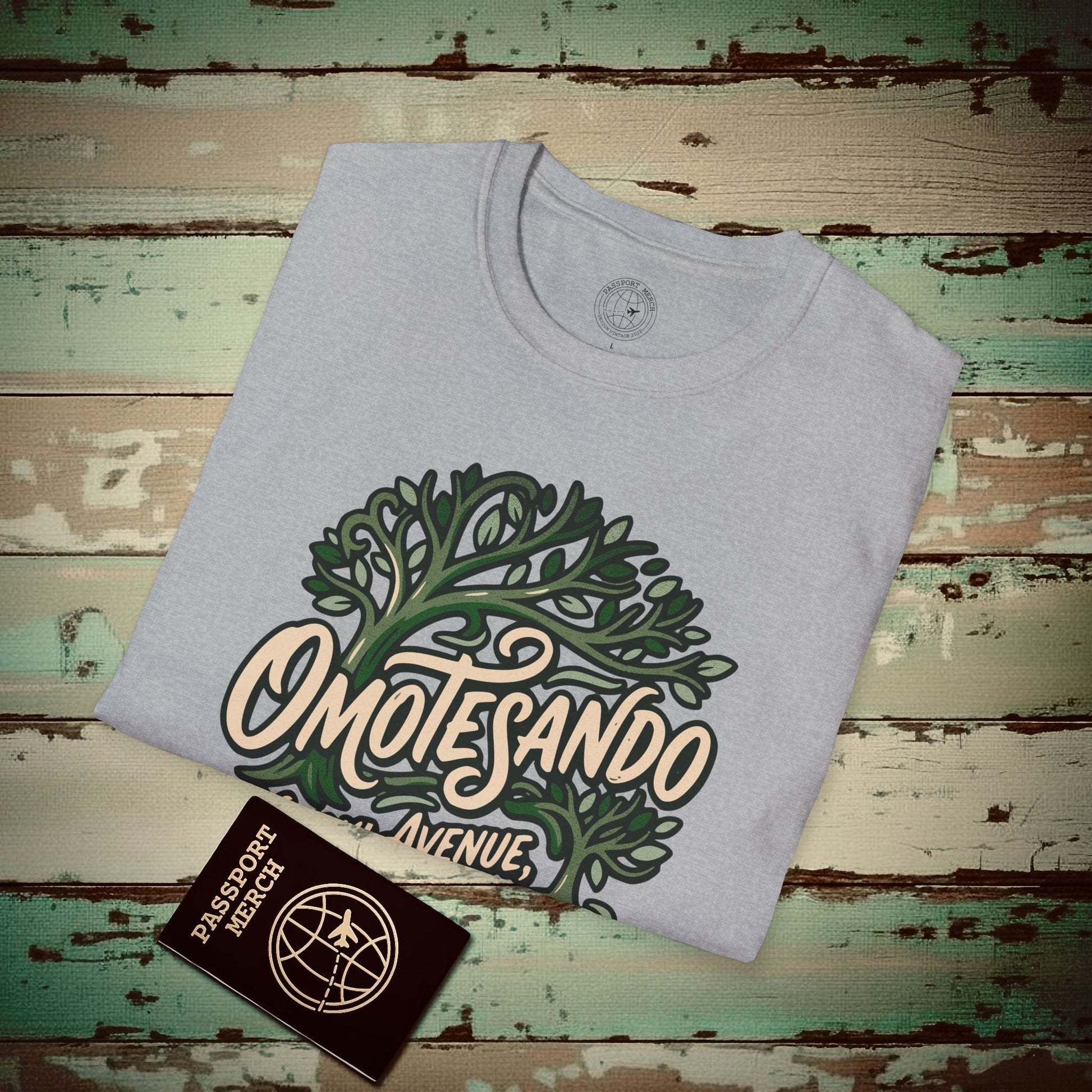 Omotesando Keyaki Tree, Japan T-Shirt Sport Grey / S