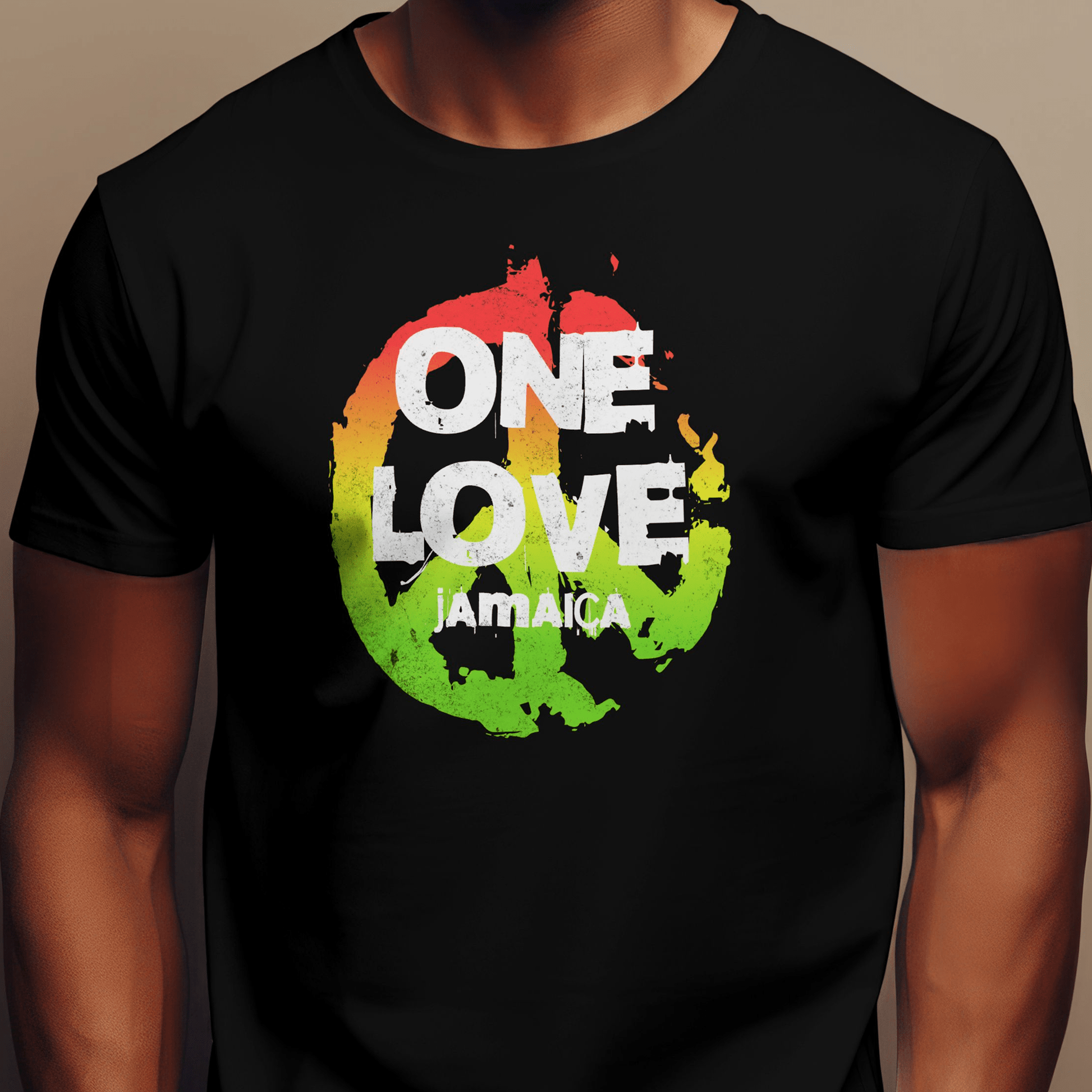 One Love, Jamaica T-Shirt Black / S