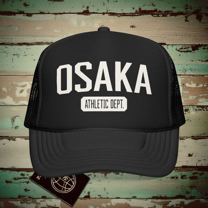 Osaka Athletic Dept. Hawaii Trucker Hat Black / One size