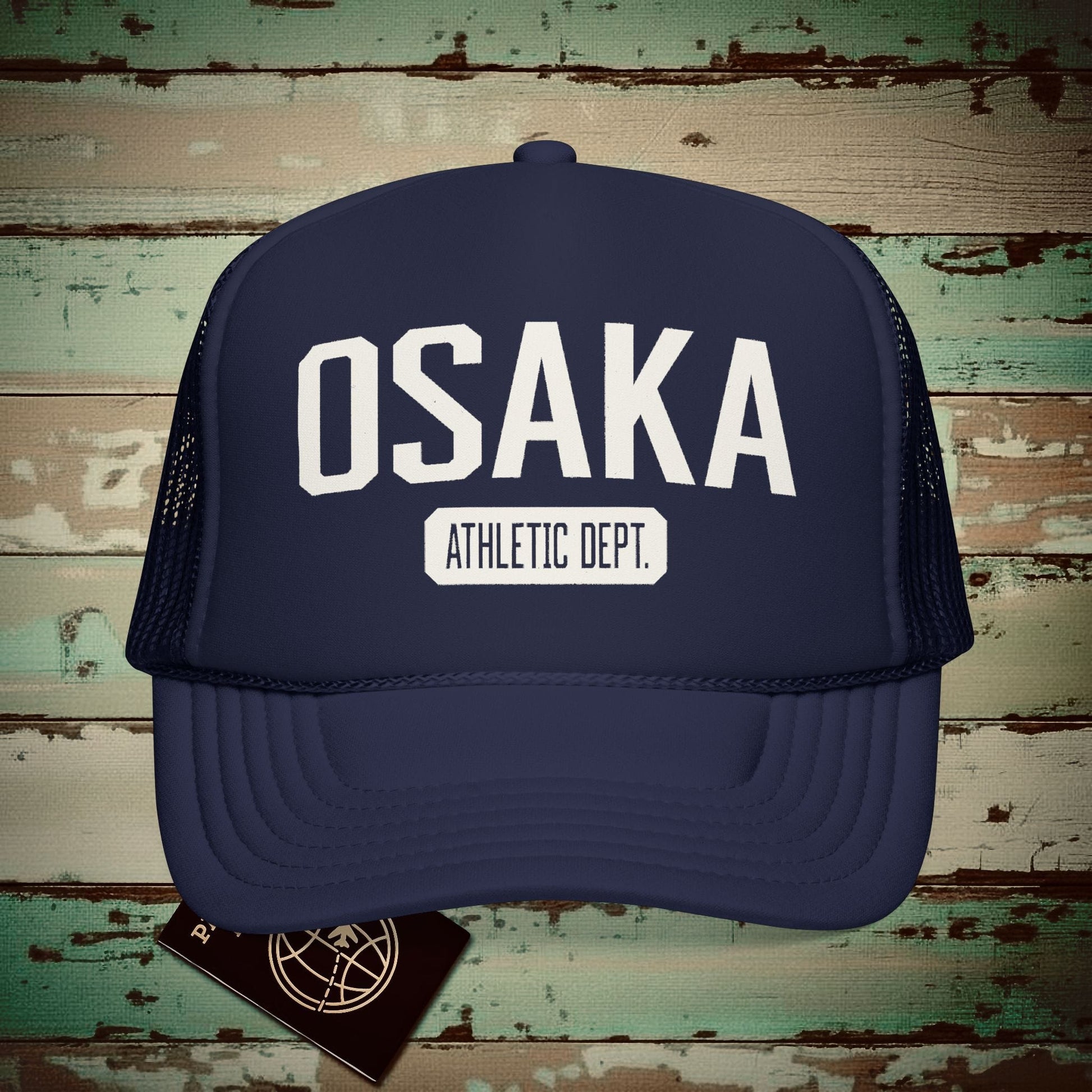 Osaka Athletic Dept. Hawaii Trucker Hat Dark Navy / One size