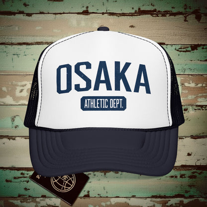 Osaka Athletic Dept. Hawaii Trucker Hat Navy / White / Navy / One size