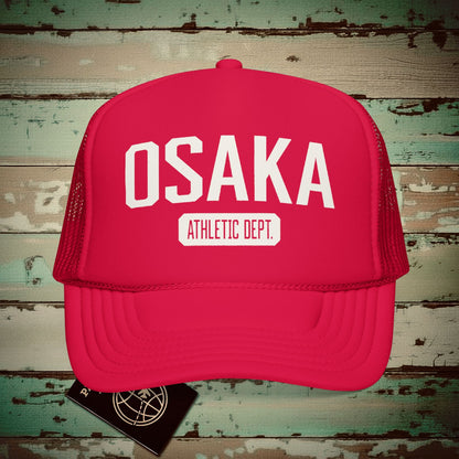 Osaka Athletic Dept. Hawaii Trucker Hat Red / One size