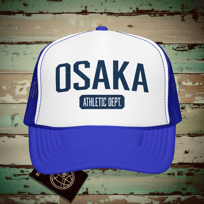Osaka Athletic Dept. Hawaii Trucker Hat Royal / White / Royal / One size