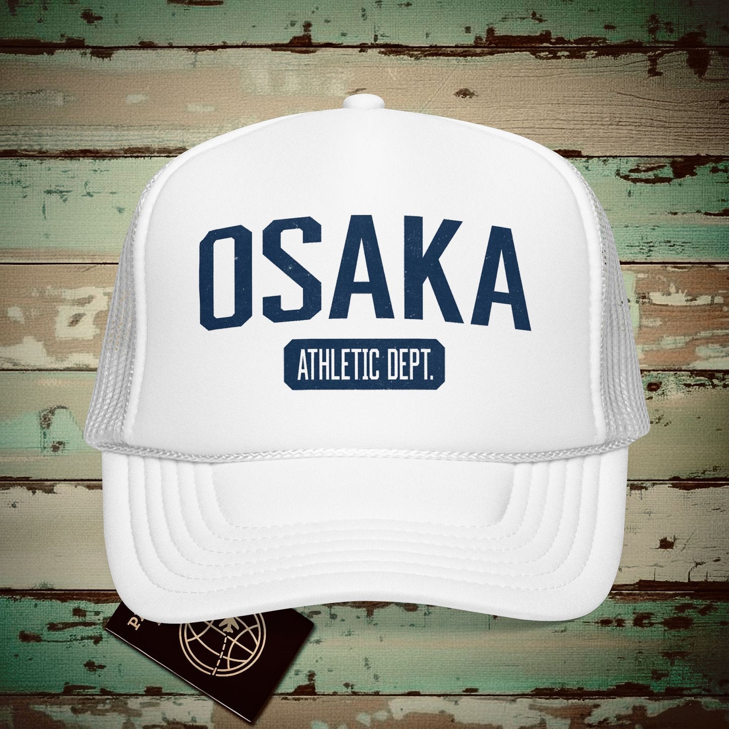 Osaka Athletic Dept. Hawaii Trucker Hat White / One size