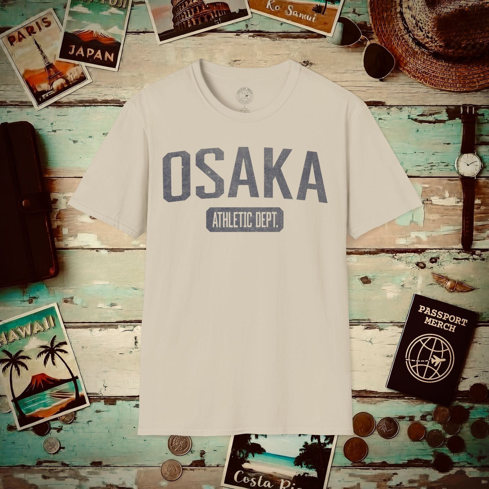 Osaka Athletic Dept. Japan T-Shirt Sand / S