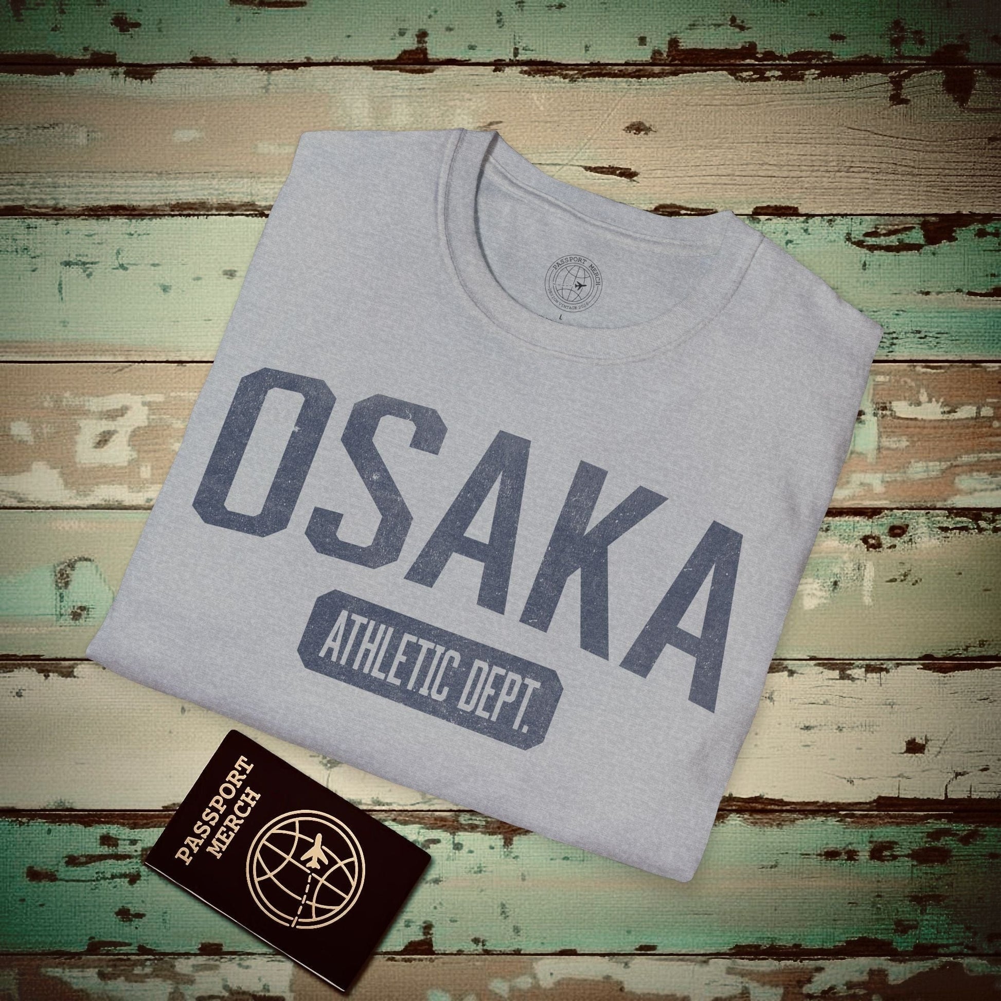 Osaka Athletic Dept. Japan T-Shirt Sport Grey / S