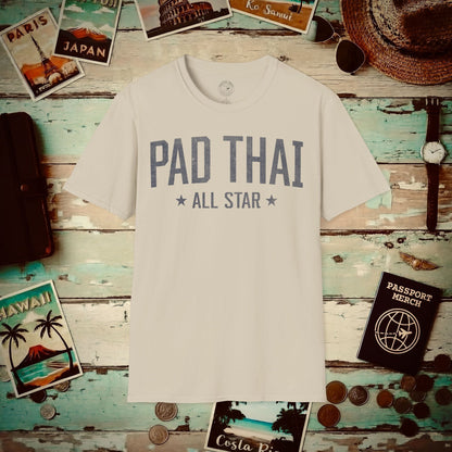 Pad Thai All Star, Thailand T-Shirt Sand / S