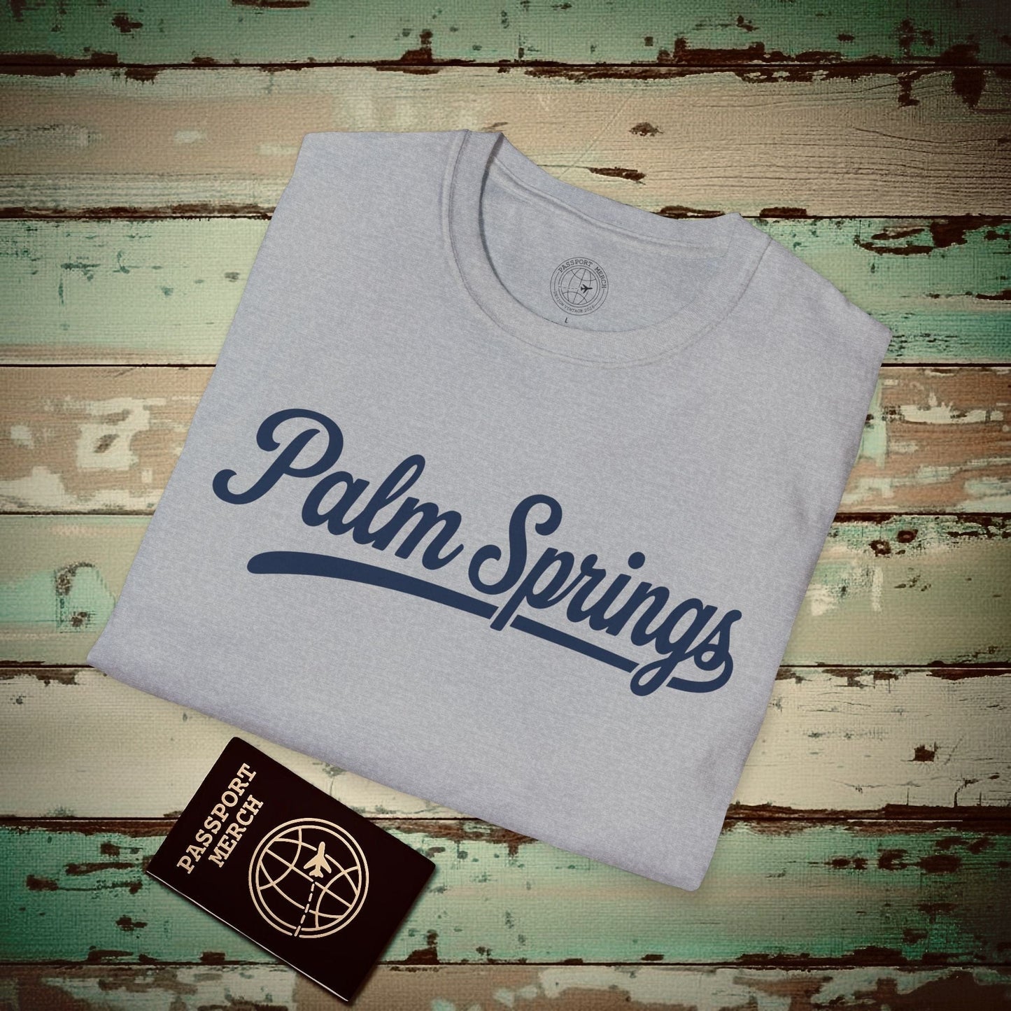 Palm Springs, California (League Series) T-Shirt Sport Grey / S