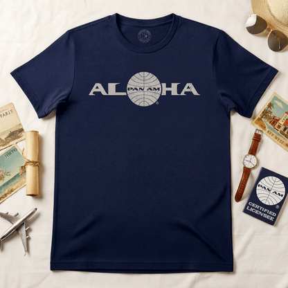 Pan Am Aloha, Hawaii (OFFICIAL) T-Shirt Navy / S