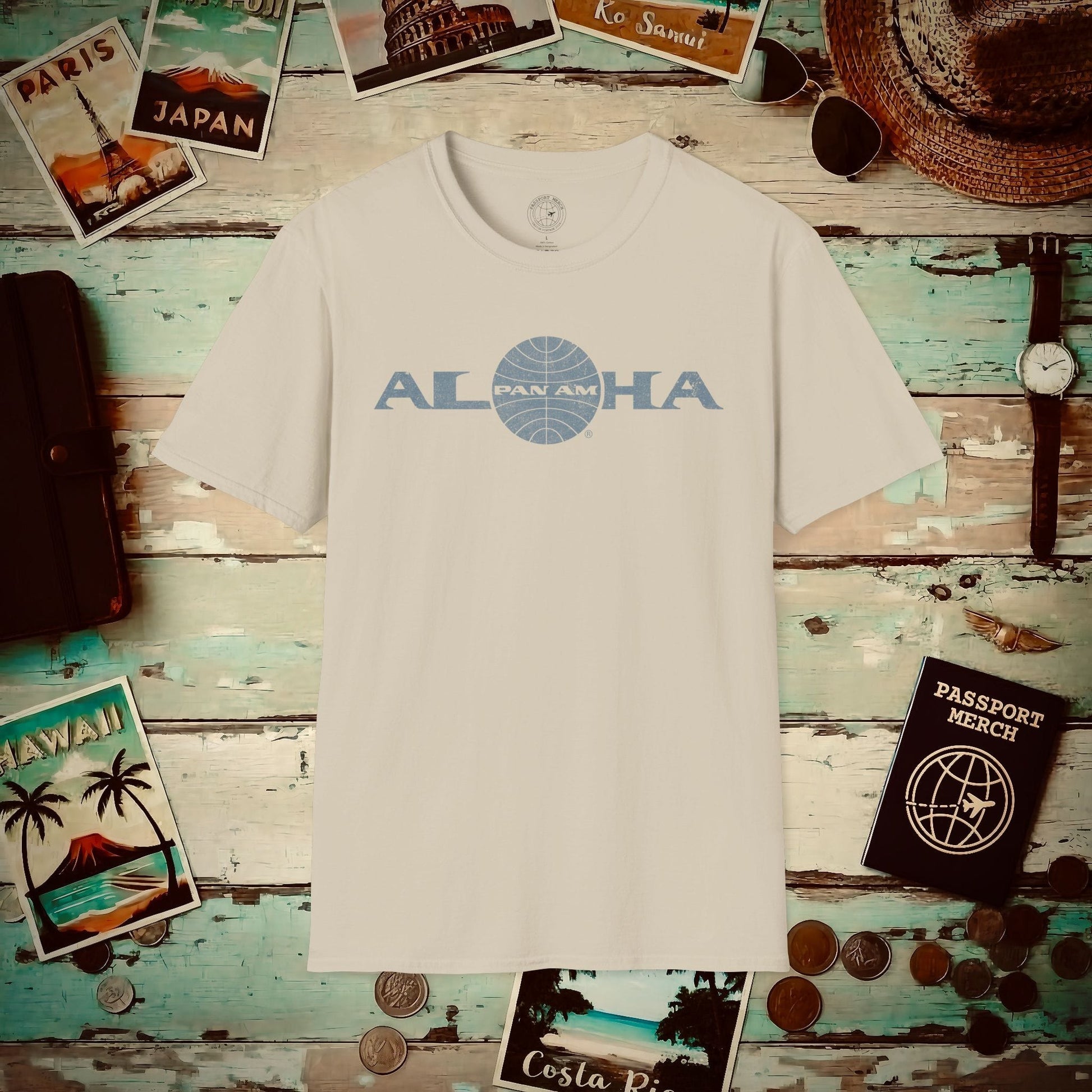 Pan Am Aloha, Hawaii (OFFICIAL) T-Shirt Sand / S
