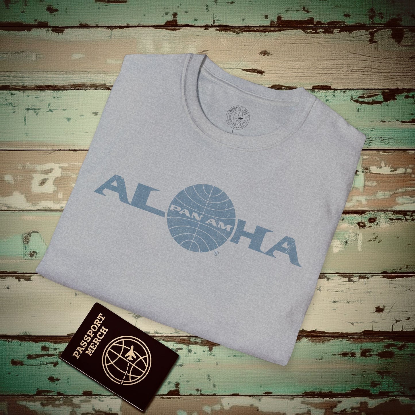 Pan Am Aloha, Hawaii (OFFICIAL) T-Shirt Sport Grey / S