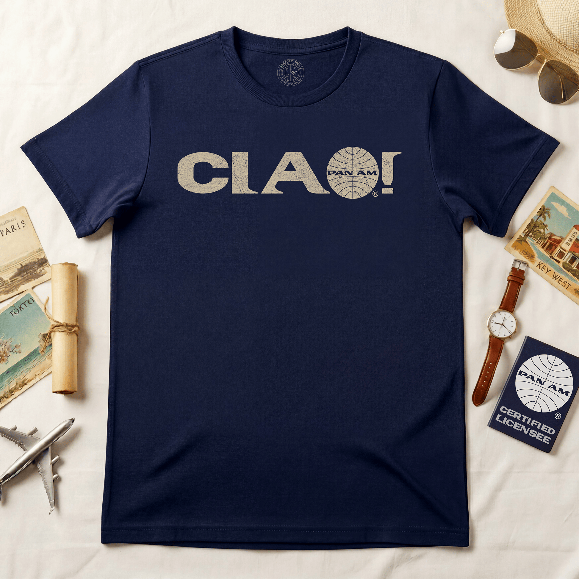 Pan Am Ciao!, Italy (OFFICIAL) T-Shirt Navy / S