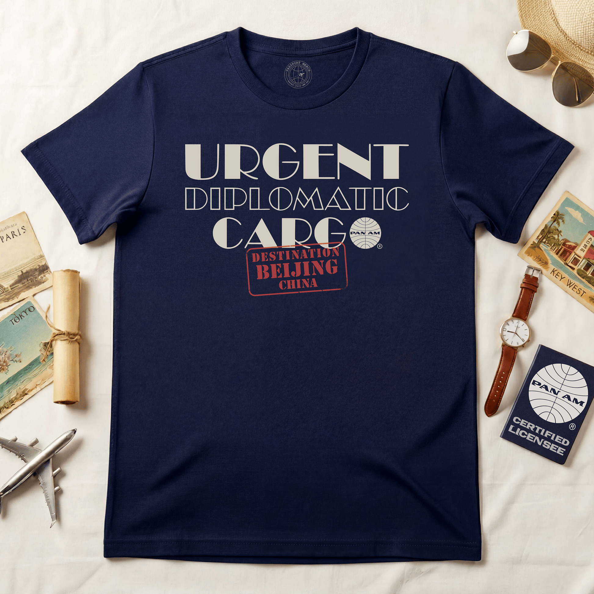 Pan Am Diplomatic Cargo - Beijing, China (OFFICIAL) (OFFICIAL) T-Shirt
