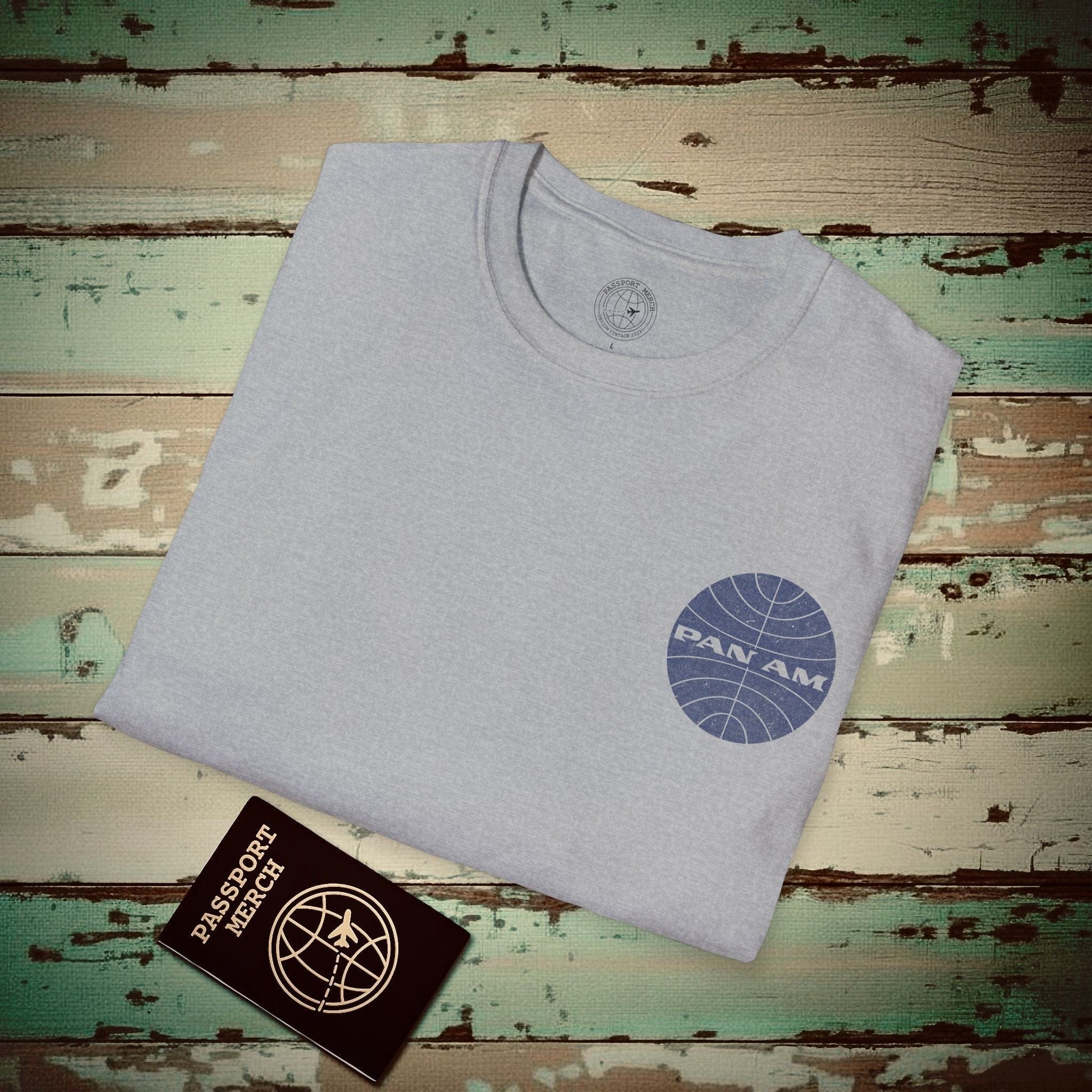 Pan Am Diplomatic Cargo - Miami, Florida (OFFICIAL) Back Print T-Shirt