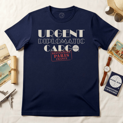 Pan Am Diplomatic Cargo - Paris, France (OFFICIAL) T-Shirt