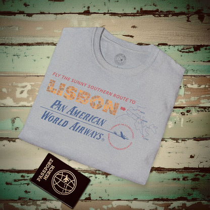 Pan Am Europe Sunny Southern Route (OFFICIAL) T-Shirt Sport Grey / S