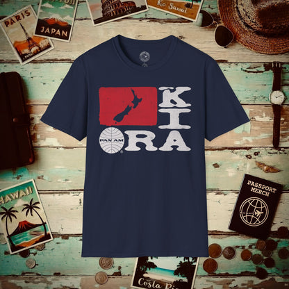 Pan Am Kia Ora, New Zealand (OFFICIAL) T-Shirt Navy / S