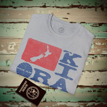 Pan Am Kia Ora, New Zealand (OFFICIAL) T-Shirt Sport Grey / S