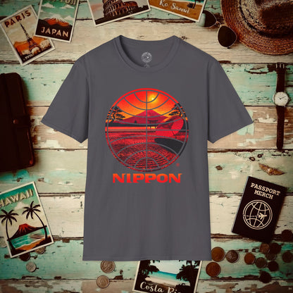 Pan Am Nippon Visions, Japan (OFFICIAL) T-Shirt Charcoal / S