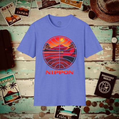 Pan Am Nippon Visions, Japan (OFFICIAL) T-Shirt Heather Royal / S