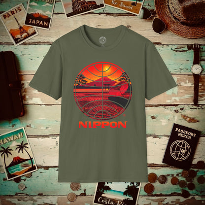 Pan Am Nippon Visions, Japan (OFFICIAL) T-Shirt Military Green / S
