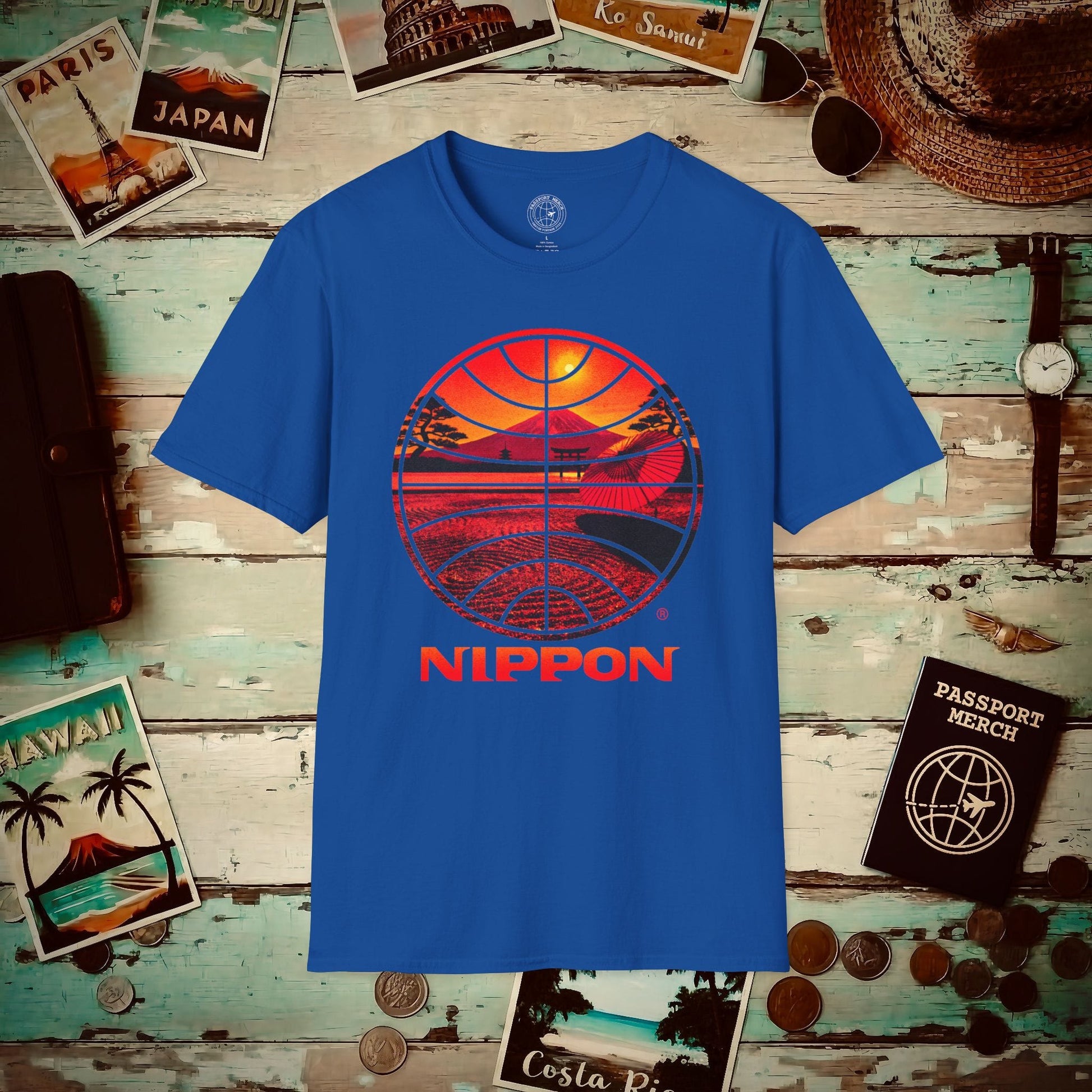 Pan Am Nippon Visions, Japan (OFFICIAL) T-Shirt Royal / S