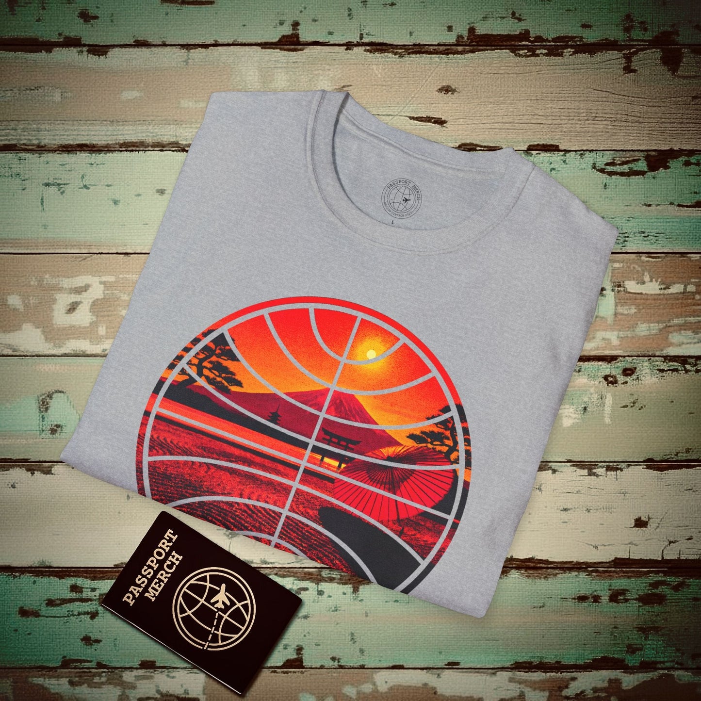 Pan Am Nippon Visions, Japan (OFFICIAL) T-Shirt Sport Grey / S