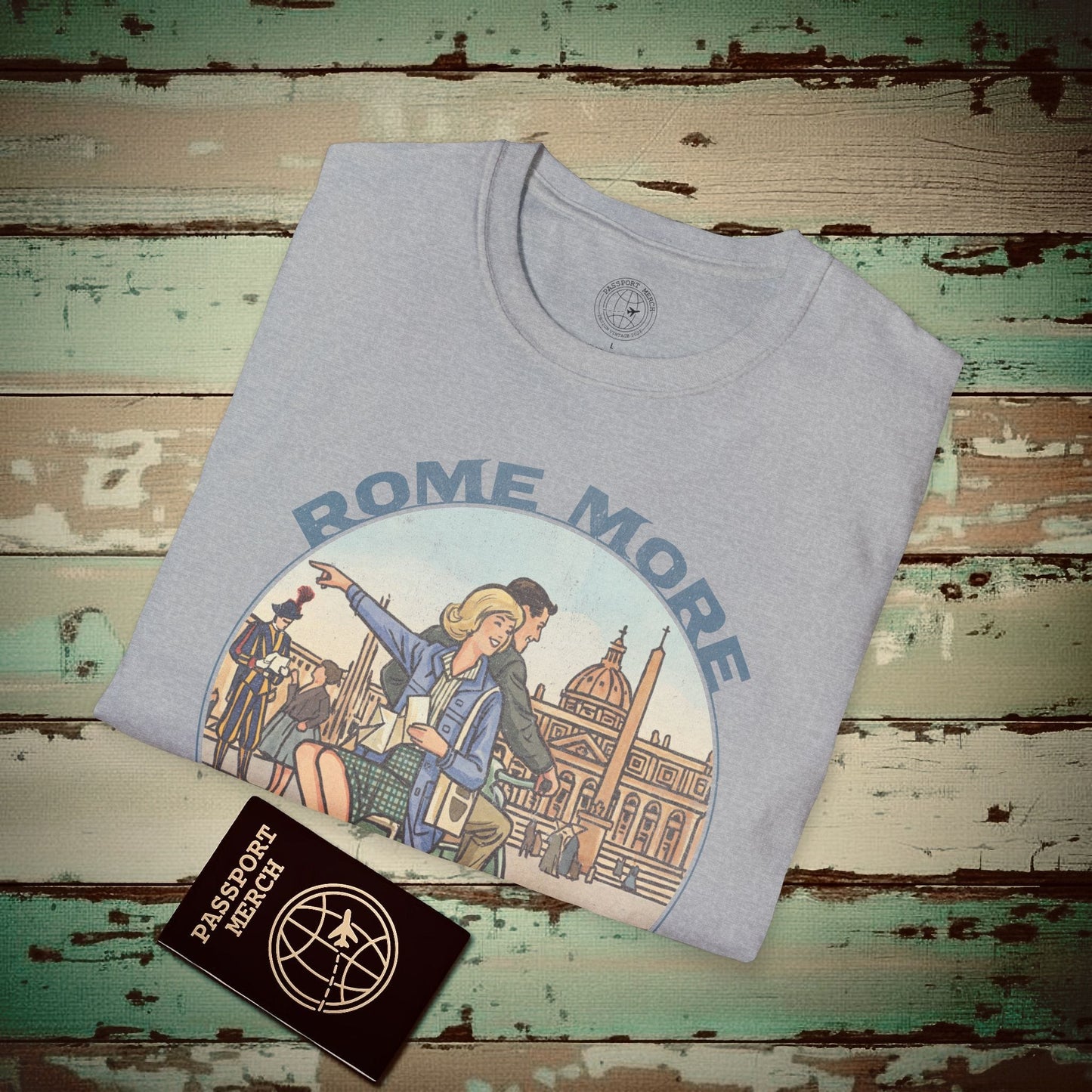 Pan Am Rome More, Italy (OFFICIAL) T-Shirt Sport Grey / S