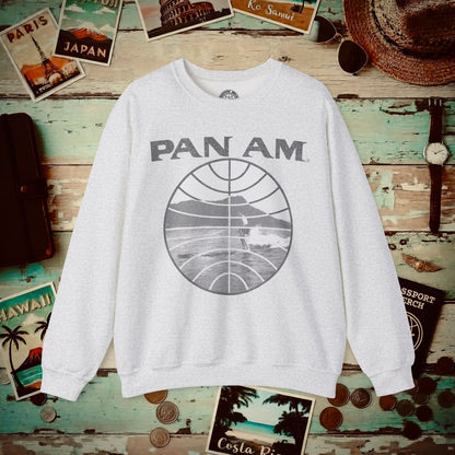 Pan Am Vintage Founder's Waikiki Surf (OFFICIAL) Crewneck S / Ash