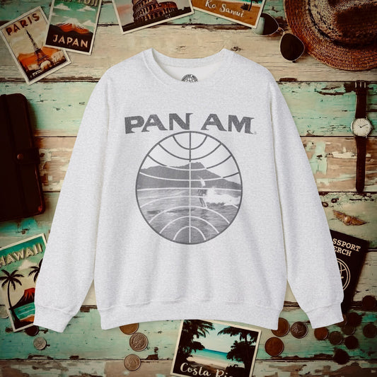 Pan Am Vintage Founder's Waikiki Surf (OFFICIAL) Crewneck S / Ash
