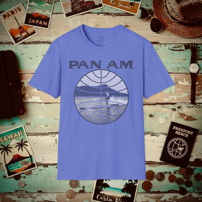 Pan Am Vintage Founder's Waikiki Surf (OFFICIAL) T-Shirt Heather Royal / S