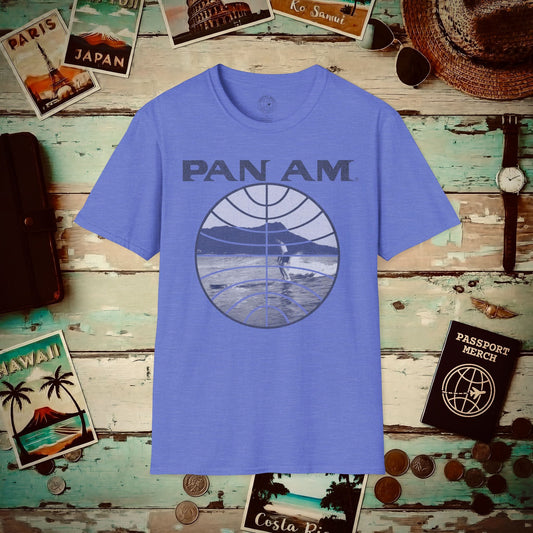 Pan Am Vintage Founder's Waikiki Surf (OFFICIAL) T-Shirt Heather Royal / S