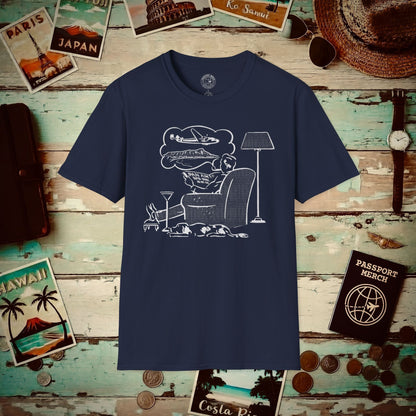Pan Am Waikiki Pipe Dreams, Hawaii (OFFICIAL) T-Shirt Navy / S