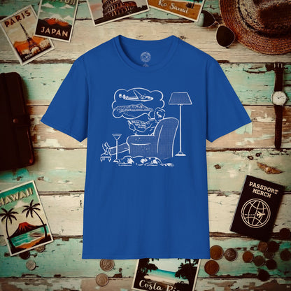 Pan Am Waikiki Pipe Dreams, Hawaii (OFFICIAL) T-Shirt Royal / S