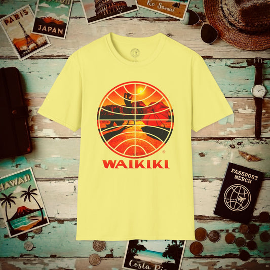 Pan Am Waikiki Visions, Hawaii (OFFICIAL) T-Shirt Cornsilk / S