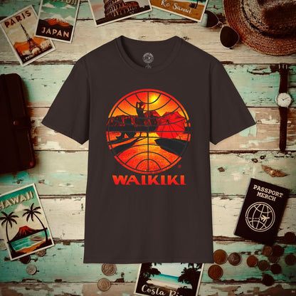 Pan Am Waikiki Visions, Hawaii (OFFICIAL) T-Shirt Dark Chocolate / S