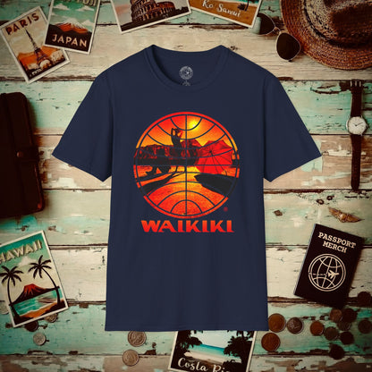 Pan Am Waikiki Visions, Hawaii (OFFICIAL) T-Shirt Navy / S