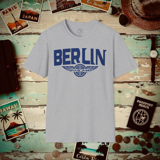 Pan Am Wings, Berlin, Germany (OFFICIAL) T-Shirt Sport Grey / S
