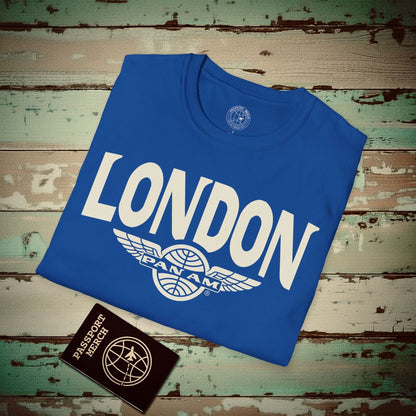 Pan Am Wings, London, England (OFFICIAL) T-Shirt Royal / S