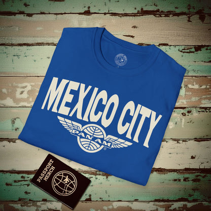 Pan Am Wings, Mexico City, Mexico (OFFICIAL) T-Shirt Royal / S